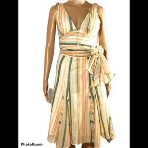 French connection skirt and top size 4